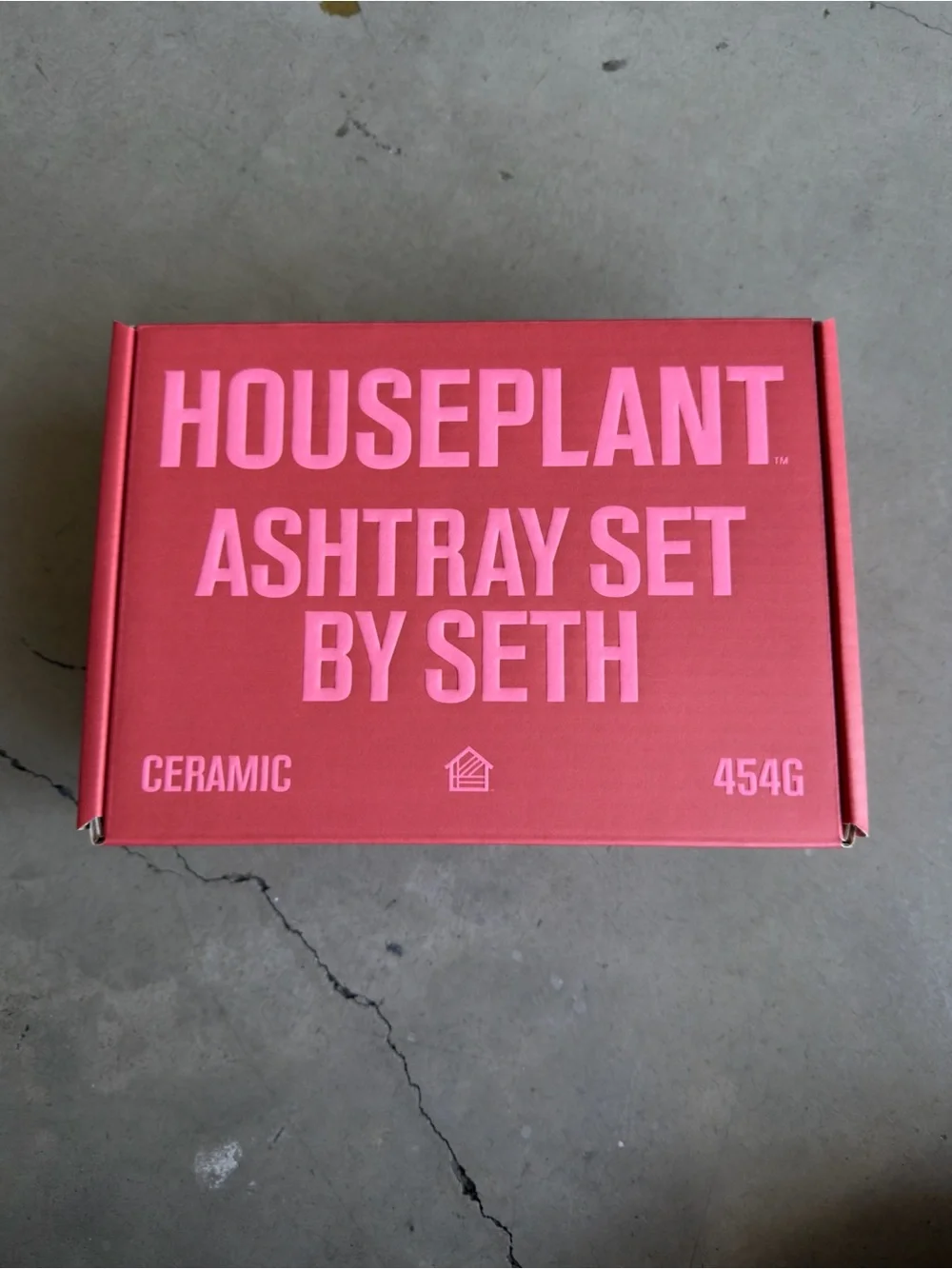 Houseplant by Seth Rogan / Storage Ceramic Box / Red